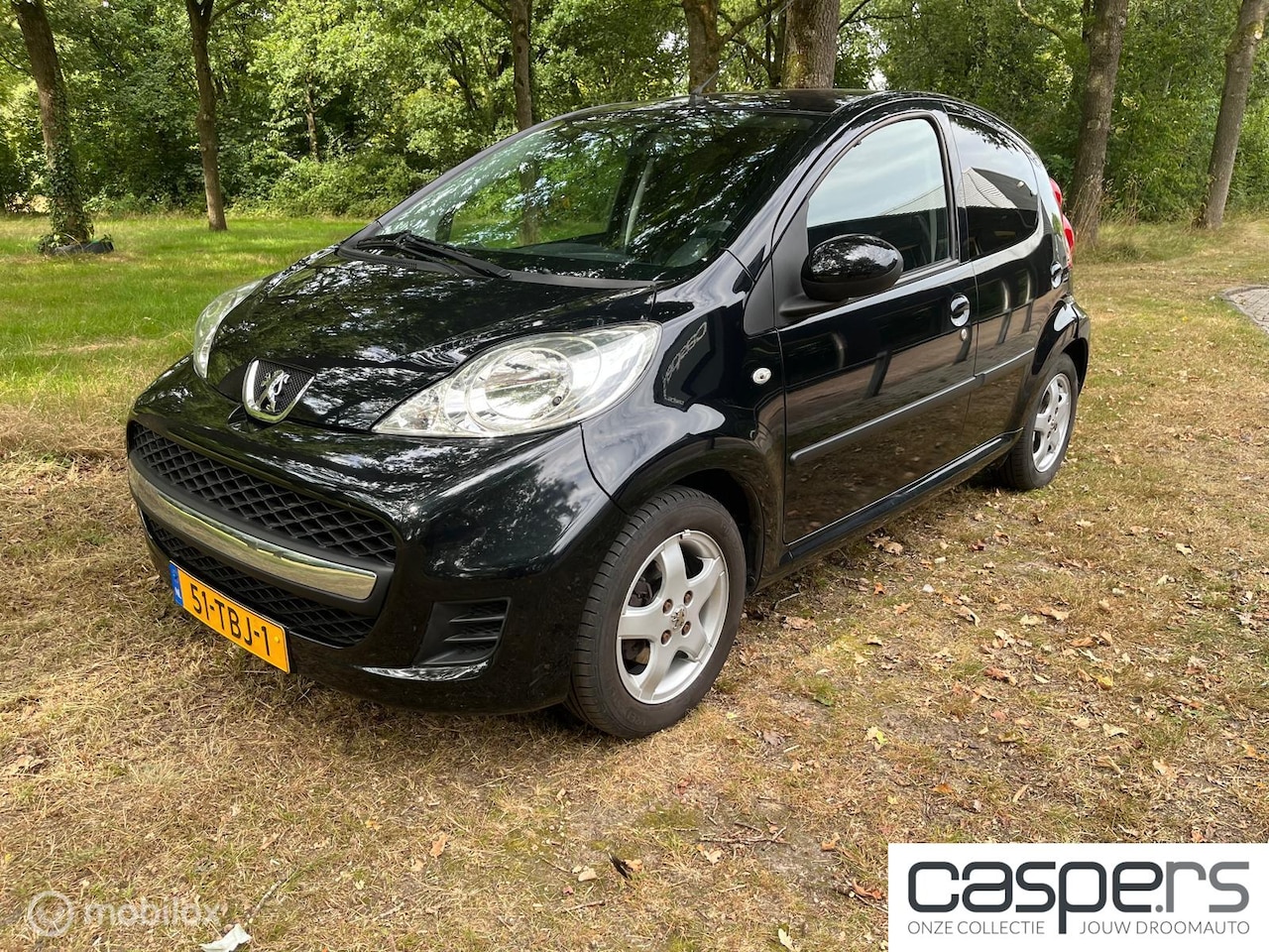 Peugeot 107 - 1.0-12V Black & Silver - AIRCO - 5D - APK 09/26 - AutoWereld.nl
