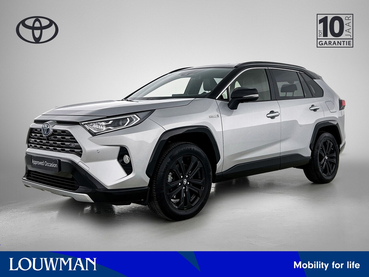 Toyota RAV4 - 2.5 Hybrid AWD Bi-Tone | Lederen bekleding | Stoelverwarming | Achteruitrijcamera | - AutoWereld.nl