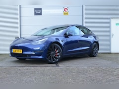 Tesla Model 3 - Performance AWD 75 kWh AutoPilot, 20" alu, warmtepomp
