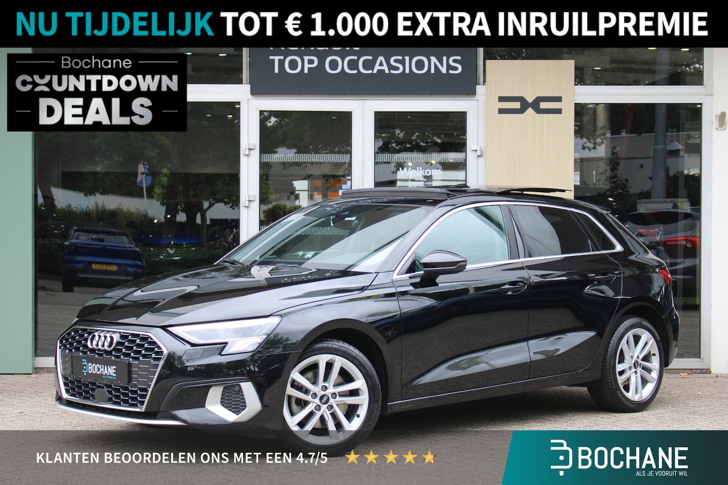 Audi A3 Sportback - 30 TFSI Business edition | Panoramadak | Navigatiesysteem | S-line | Automaat - AutoWereld.nl
