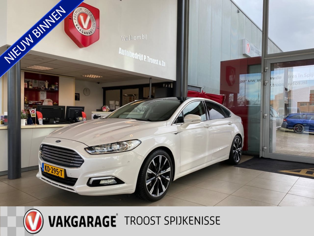 Ford Mondeo - 2.0 IVCT HEV Titanium 2.0 IVCT HEV Titanium,Automaat,Navigatie,Parkeerassistent,Keyless,Climate&Cruisecontrol,Sp - AutoWereld.nl