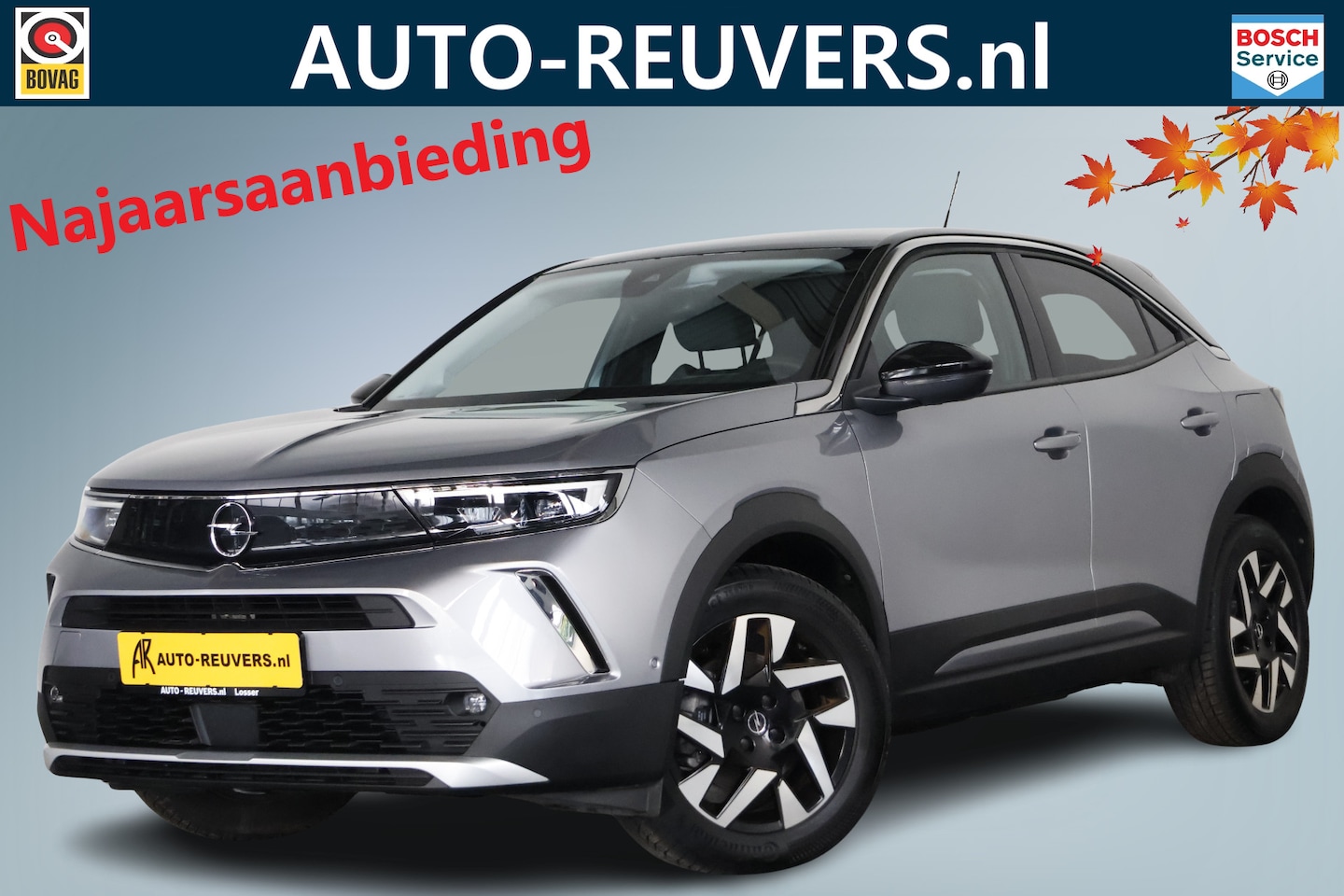 Opel Mokka - 50-kWh 11kW bl. Elegance / LED / Cam / CarPlay / Navi / Cruisecontrol - AutoWereld.nl