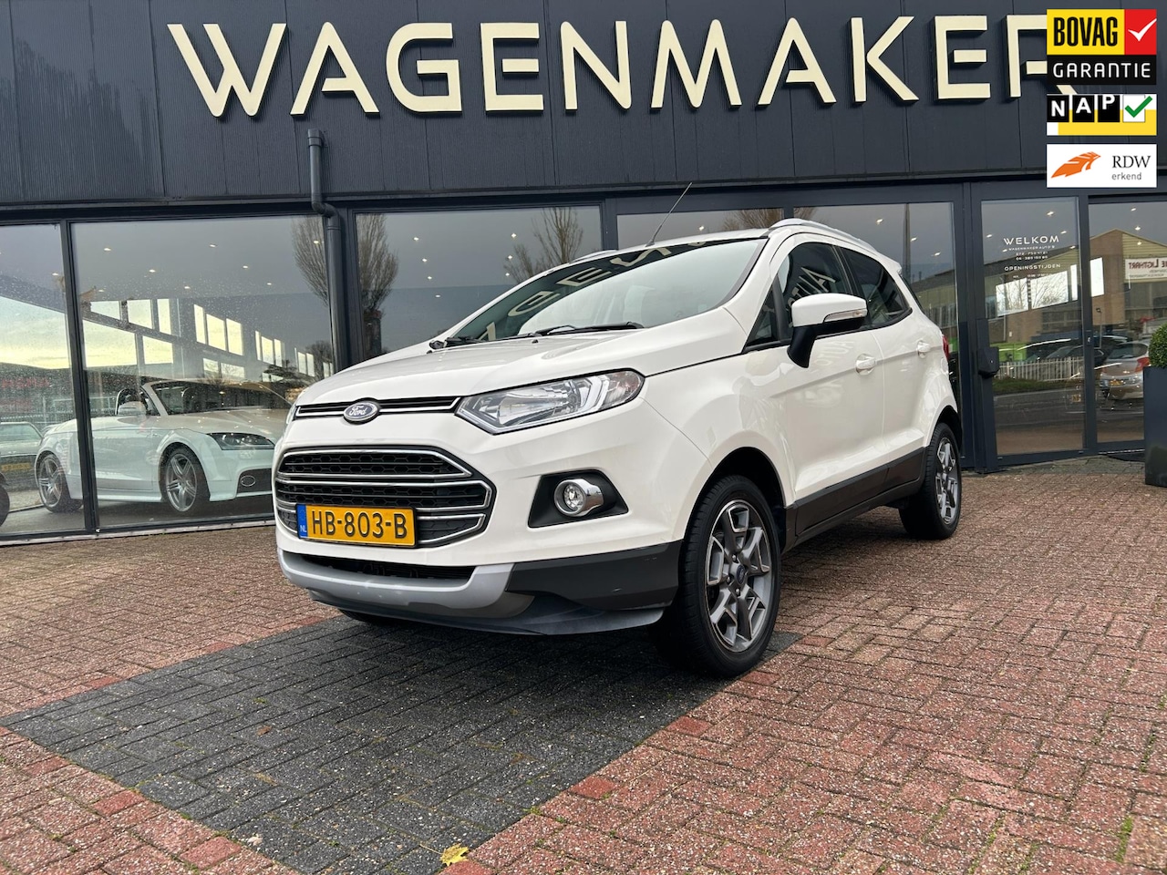 Ford EcoSport - 1.0 EcoBoost Titanium Airco|Cruise|Goed Onderhouden - AutoWereld.nl