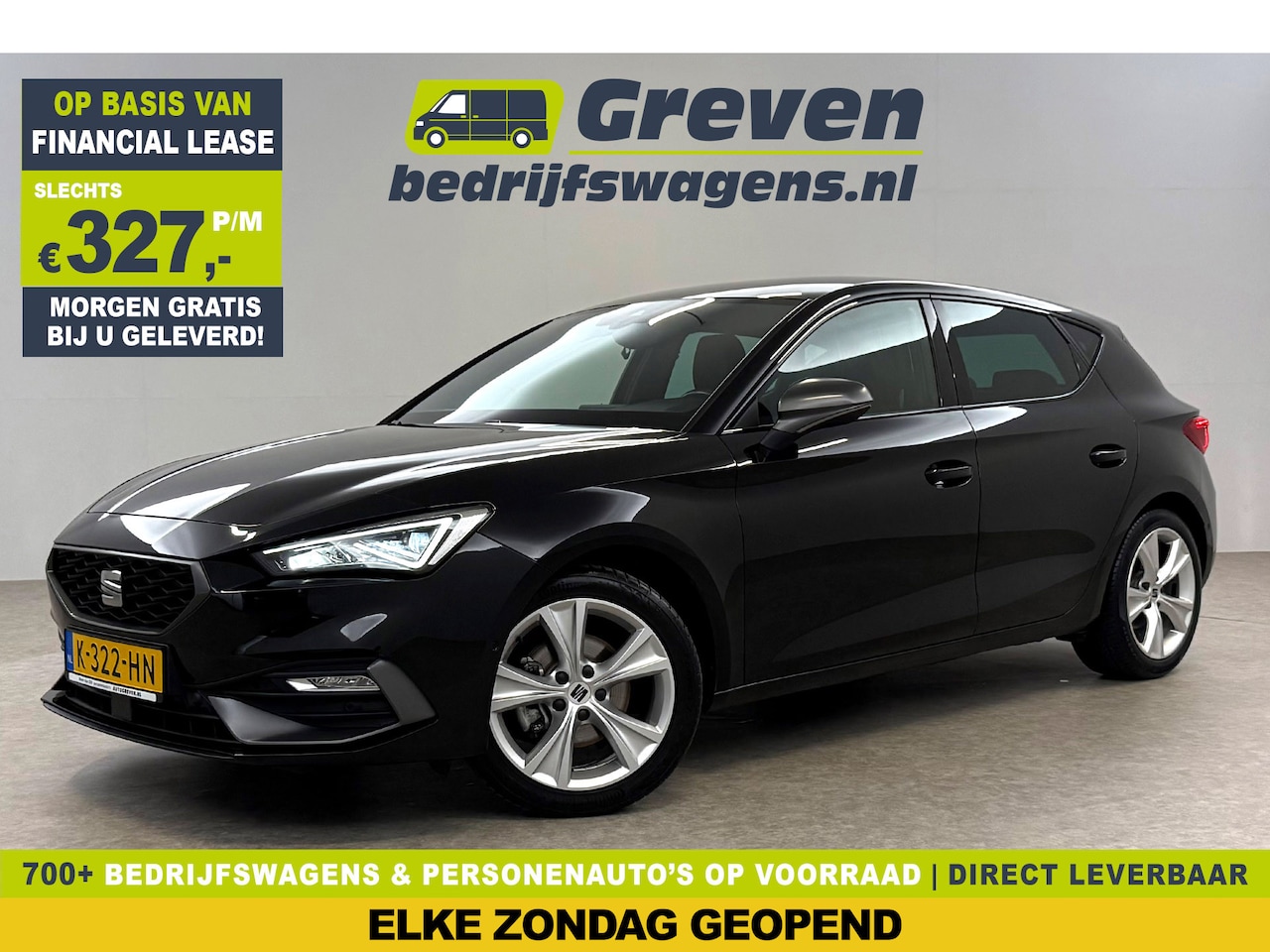 SEAT Leon - 1.5 eTSI FR 150PK | Virtual | Camera | Sfeer | Adap. Cruise | Stoel/Stuurverw. | Trekh. | - AutoWereld.nl