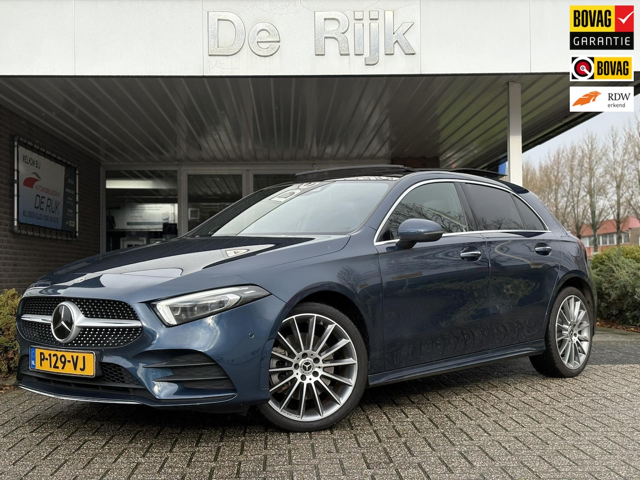 Mercedes-Benz A-klasse - 250 e PHEV | AMG-Line | Pano, Leder, ACC, Burmester, Sfeerverl., Navi, Camera, Matrix | De - AutoWereld.nl