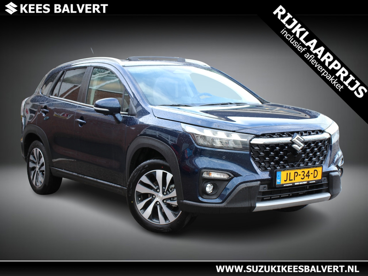 Suzuki S-Cross - 1.5 Style Hybrid Automaat | Opendak | 360 camera | Leer | - AutoWereld.nl