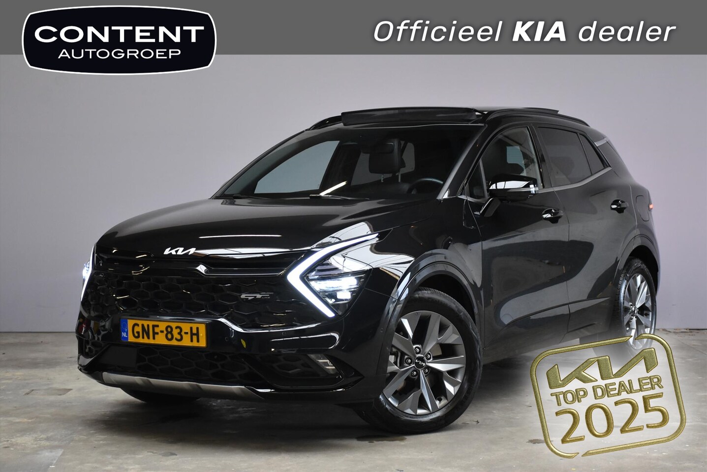 Kia Sportage - 1.6 T-GDi 215pk Hybrid AT6 GT-PlusLine - AutoWereld.nl