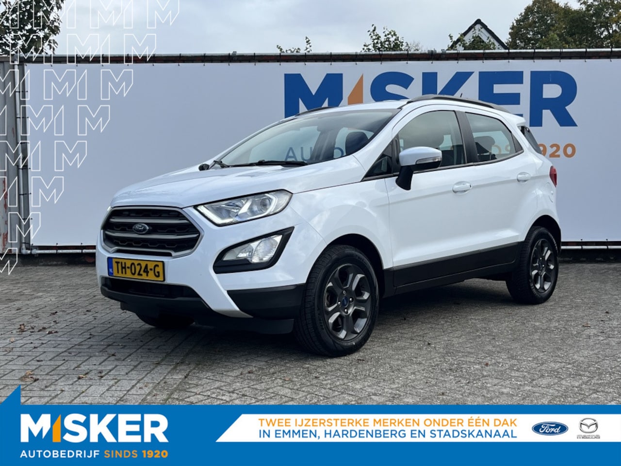 Ford EcoSport - 1.0 EB Trend Ultim. TREKHAAK/NAVI/CRUISE C.C./DEALERONDERHOUDEN - AutoWereld.nl