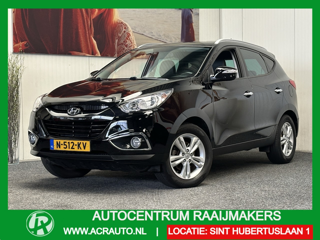 Hyundai ix35 - 2.0i 4WD AUTOMAAT BUSINESS EDITION MET TREKHAAK CLIMATE CONTROL HALF LEDER BLEUTOOTH CRUIS - AutoWereld.nl