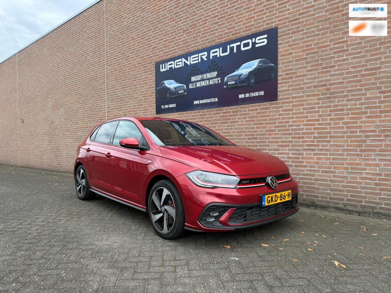 Volkswagen Polo - 2.0 TSI GTI Stoelverwarming Cruise-control adaptief PDC Apple-Carplay - AutoWereld.nl