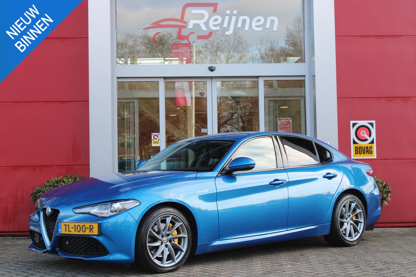 Alfa Romeo Giulia - 2.0 T 280PK Q4 AWD VELOCE | FULL MAP NAVIGATIE | BI-XENON KOPLAMPEN | LED ACHTERLICHTEN | - AutoWereld.nl