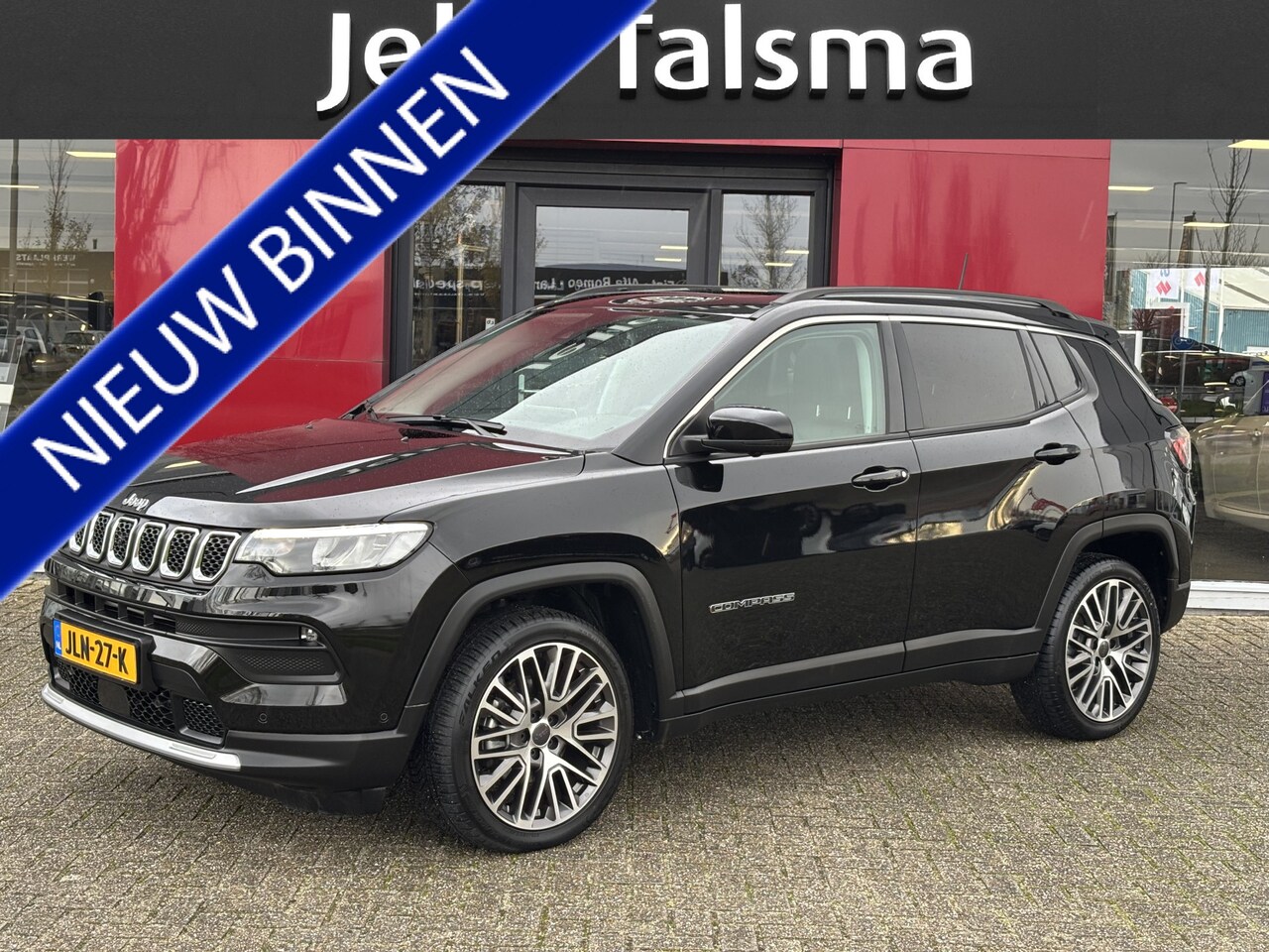 Jeep Compass - 1.5T e-Hybrid Limited | Panoramadak | 360 Camera | Stoel/stuurwiel verwarming - AutoWereld.nl