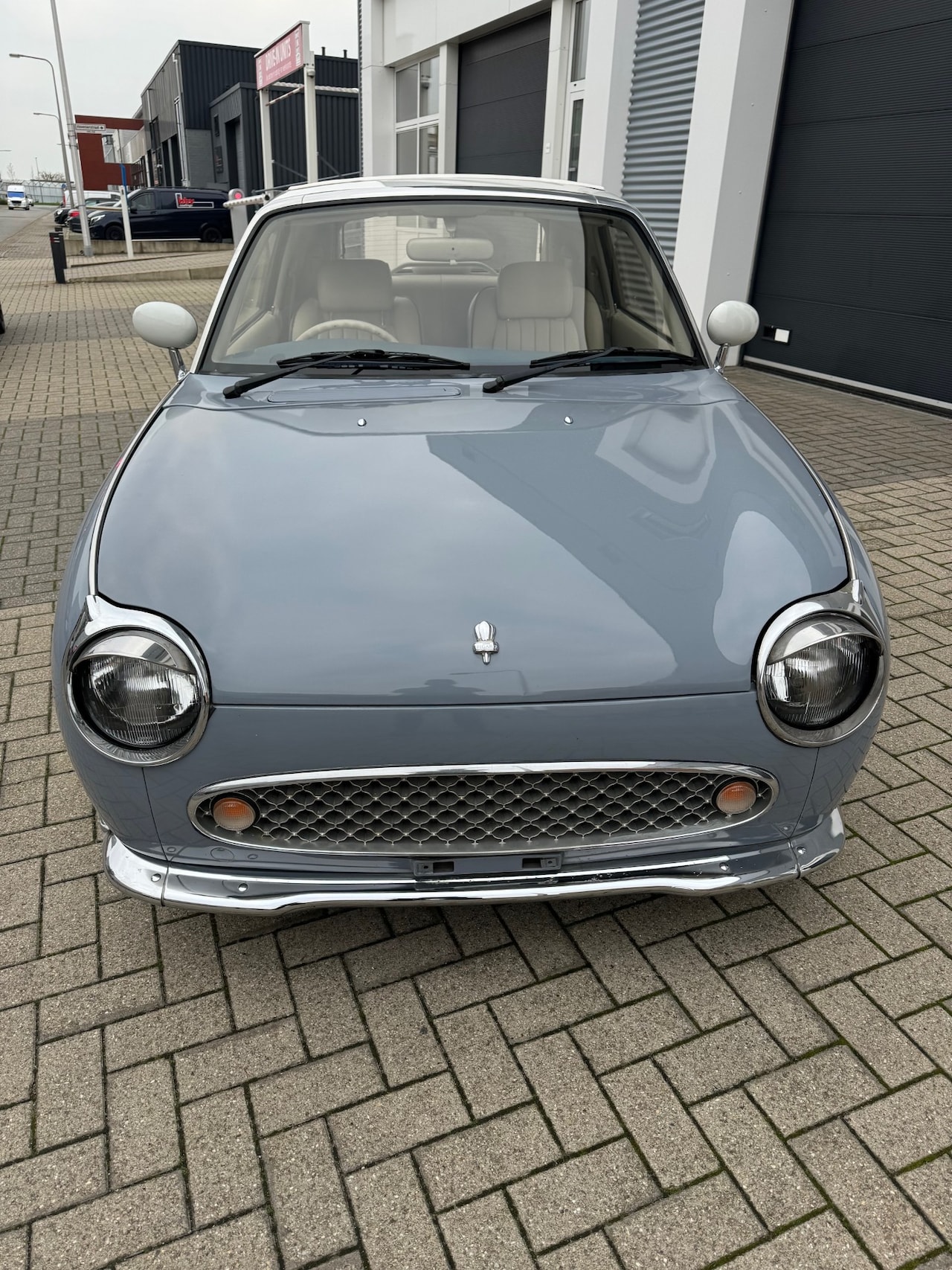 Nissan Figaro - 961, lapisgrijs, automaat, airco, turbo - AutoWereld.nl