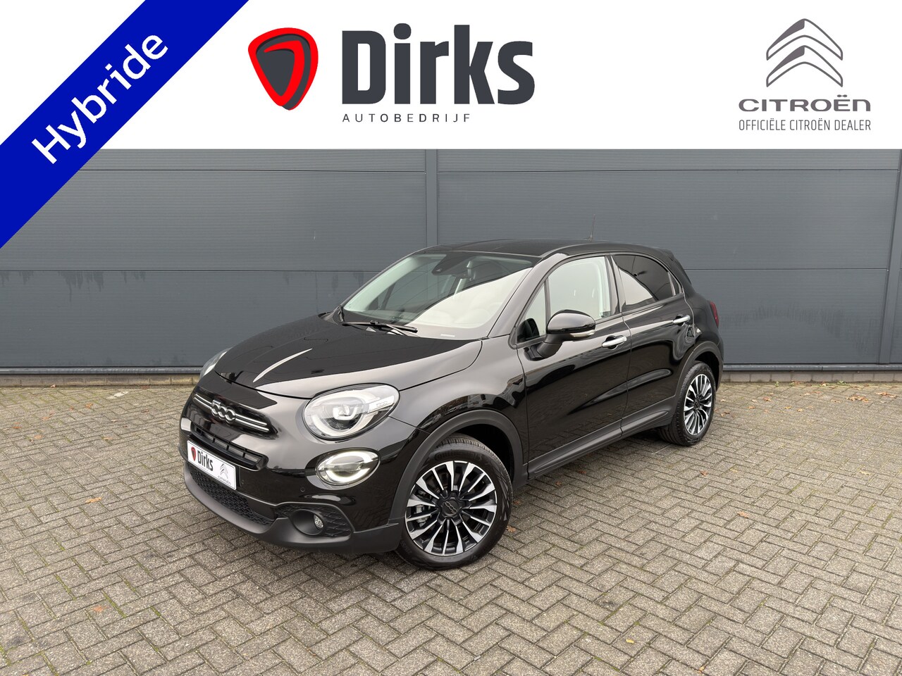 Fiat 500 X - 130pk Hybrid (Camera - LED - Automatische Airco - Parkeersensoren V+A - Navigatie via Appl - AutoWereld.nl
