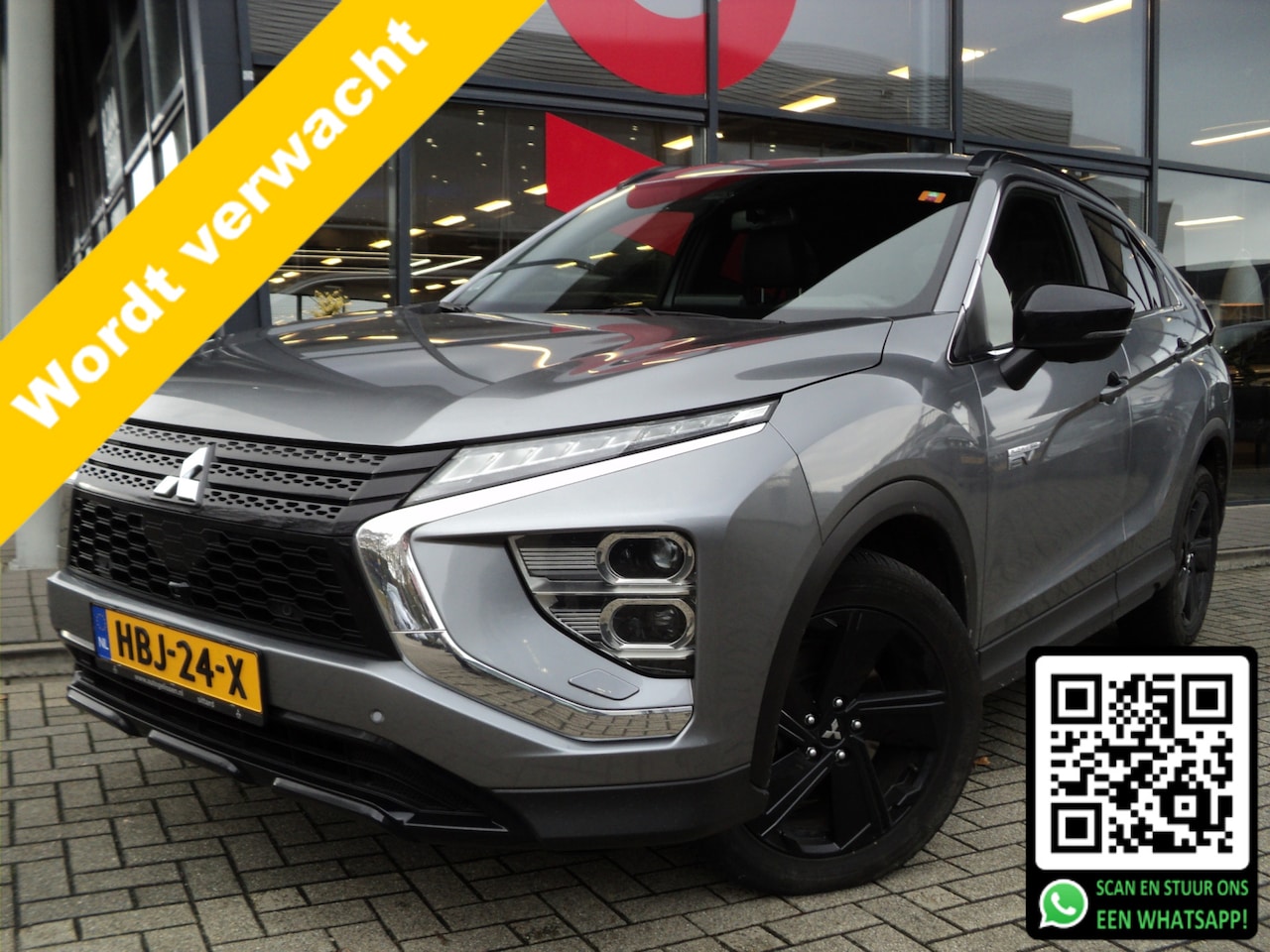 Mitsubishi Eclipse Cross - 2.4 PHEV Black Edition | 4WD | AUTOMAAT | 188 PK | TREKHAAK | 1.500 KG TREKGEWICHT | - AutoWereld.nl