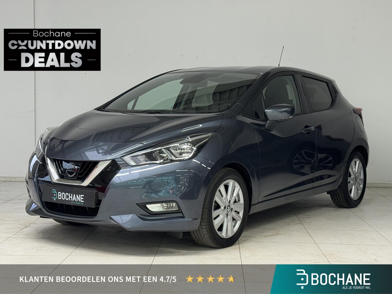 Nissan Micra - 1.0 IG-T N-Connecta | Airco | Navi | Camera - AutoWereld.nl