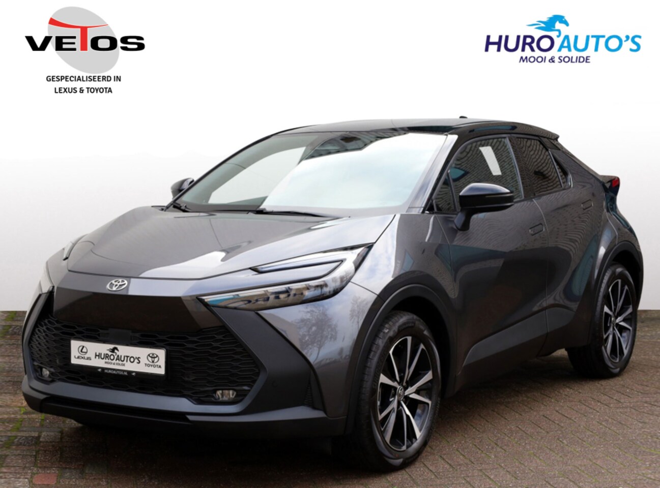Toyota C-HR - 2.0 PHEV 220 Dynamic | Bi-Tone | Premium Navi | Dodehoek - AutoWereld.nl