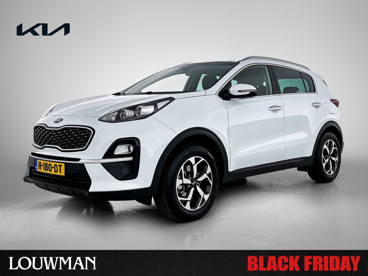 Kia Sportage - 1.6 GDI DynamicLine Achteruitrijcamera | Voorbereiding Apple Caprlay/Android Auto BLACK FR - AutoWereld.nl