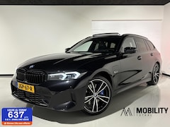 BMW 3-serie Touring - 330e |Facelift |M stoelen|Panoramadak|M sport|Shadowline|Head-up|High Executive|LED|Camera
