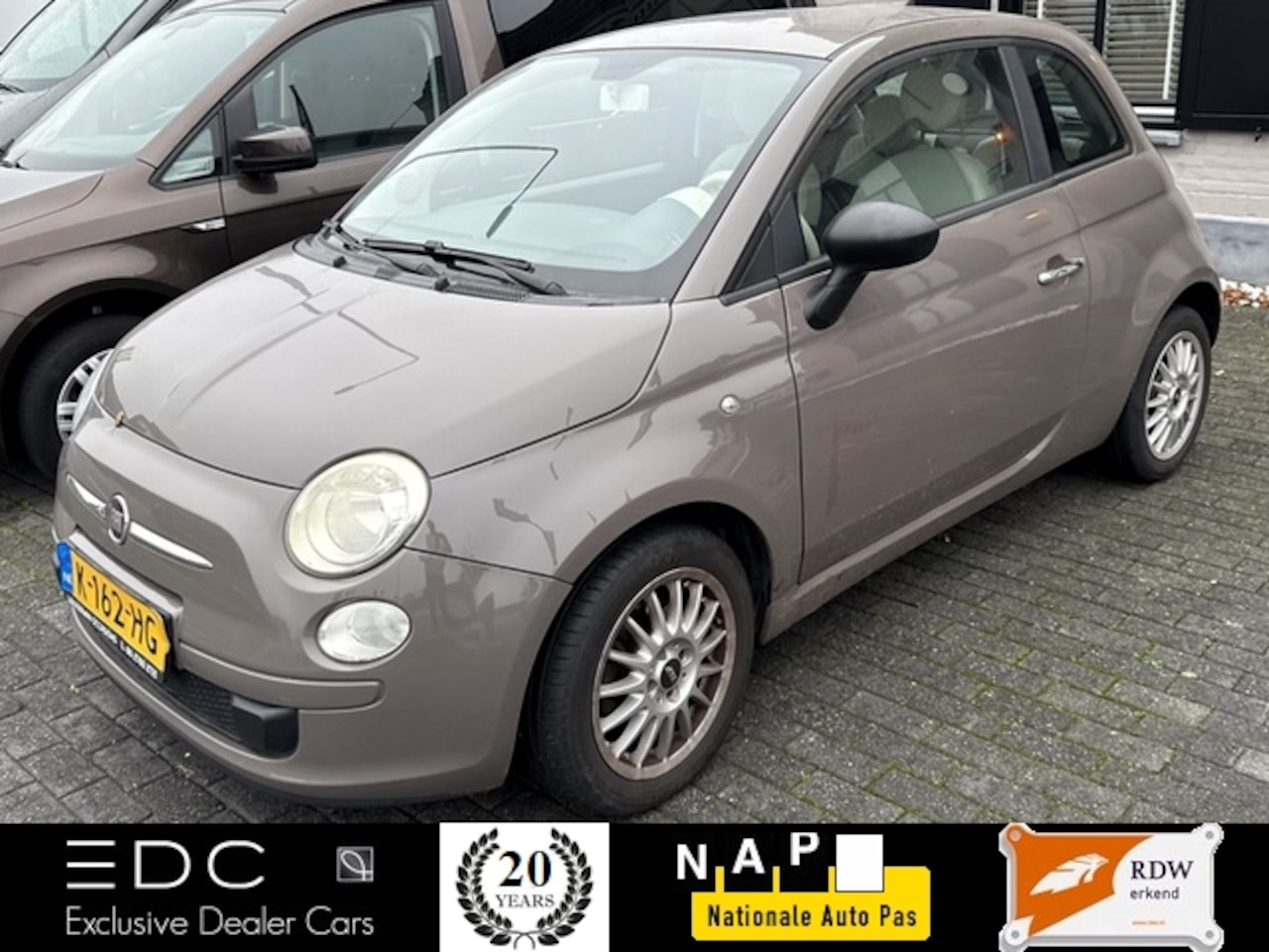 Fiat 500 - 1.4 16V 100 pk | Airco | 97.000 km | Lm-Velgen Etc. - AutoWereld.nl