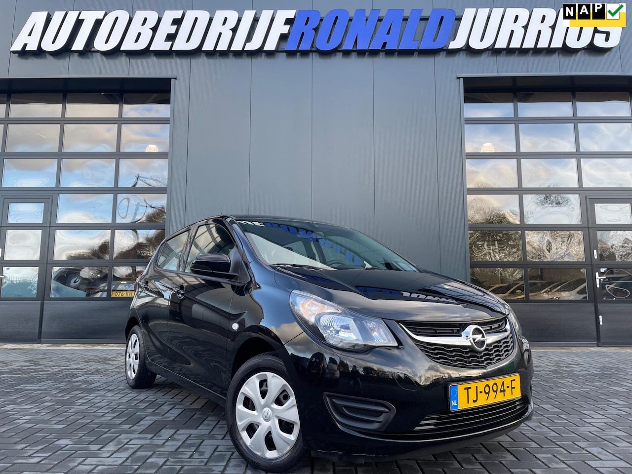 Opel Karl - 1.0 ecoFLEX Edition NL.Auto/Airco/Cruise-Control/Elc.Pakket/5Deurs/1Ste Eigenaar/Dealer On - AutoWereld.nl