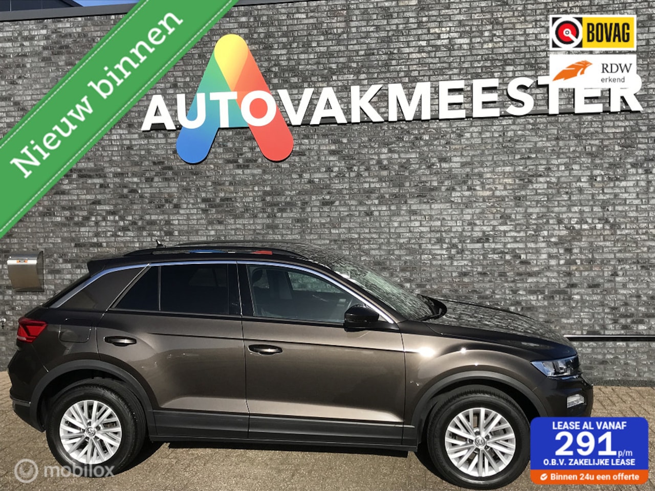 Volkswagen T-Roc - 1.0 TSI Style Apple / Android Carplay - AutoWereld.nl