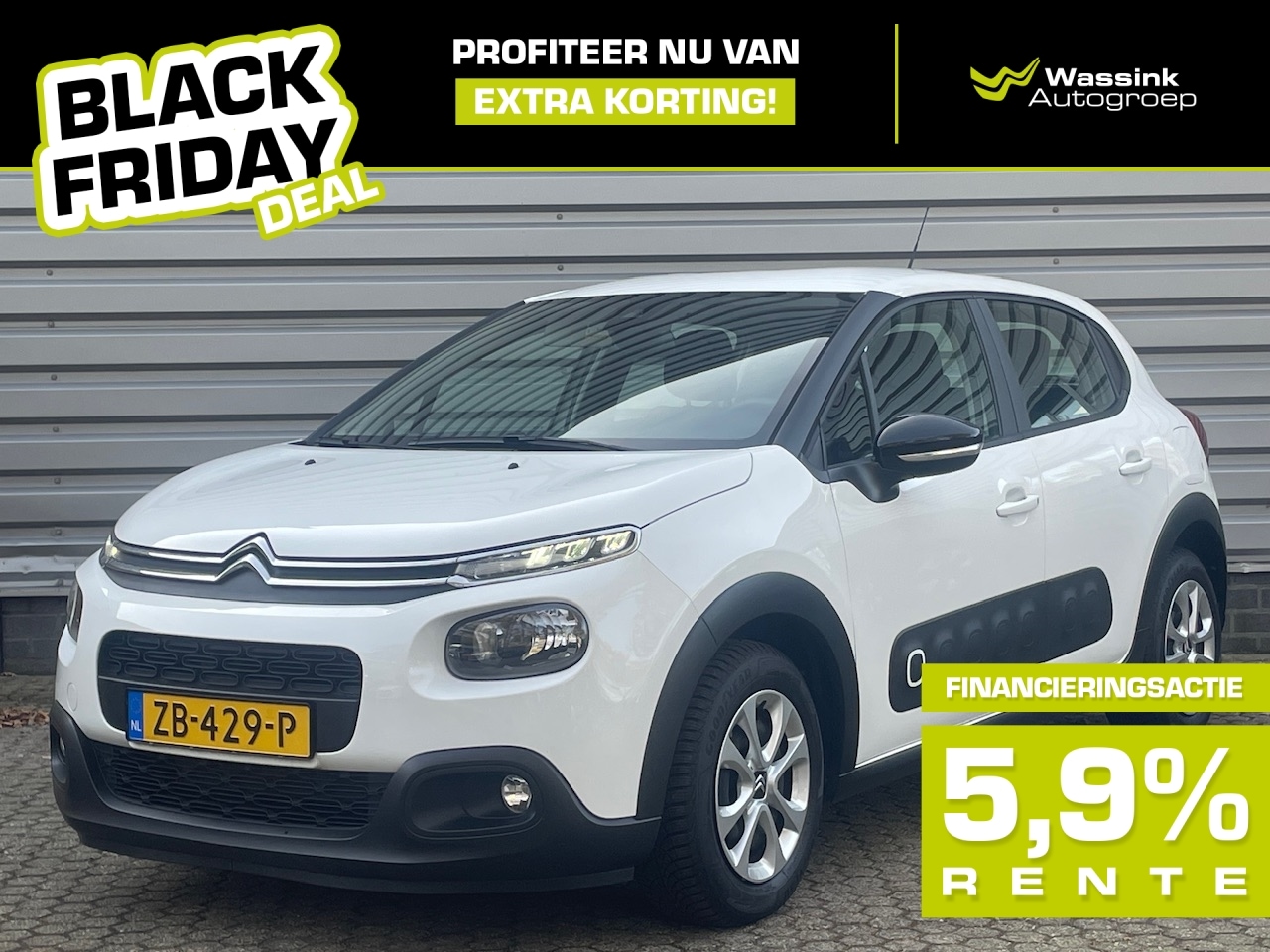 Citroën C3 - BLACK FRIDAY DEAL I 1.2 PureTech Feel | Navigatie | Parkeersensoren I CarPlay/Android Auto - AutoWereld.nl