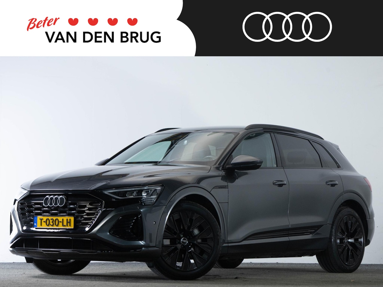 Audi Q8 e-tron - S-Line 55 115 kWh QUATTRO 408 PK | LED Matrix | Supersport Zetels | Leder | Head-Up | Adap - AutoWereld.nl