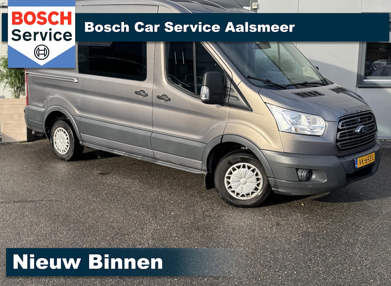 Ford Transit Custom - 290 2.2 TDCI L2H1 Trend DC /CAMERA /TREKHAAK/DUBBEL CABINE/ AIRCO/ 5 PERSOONS / - AutoWereld.nl