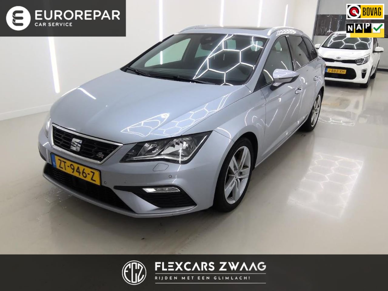 SEAT Leon ST - 1.5 TSI FR Business Intense - Automaat - Navi - Pano/Schuifdak - Org.NL - AutoWereld.nl