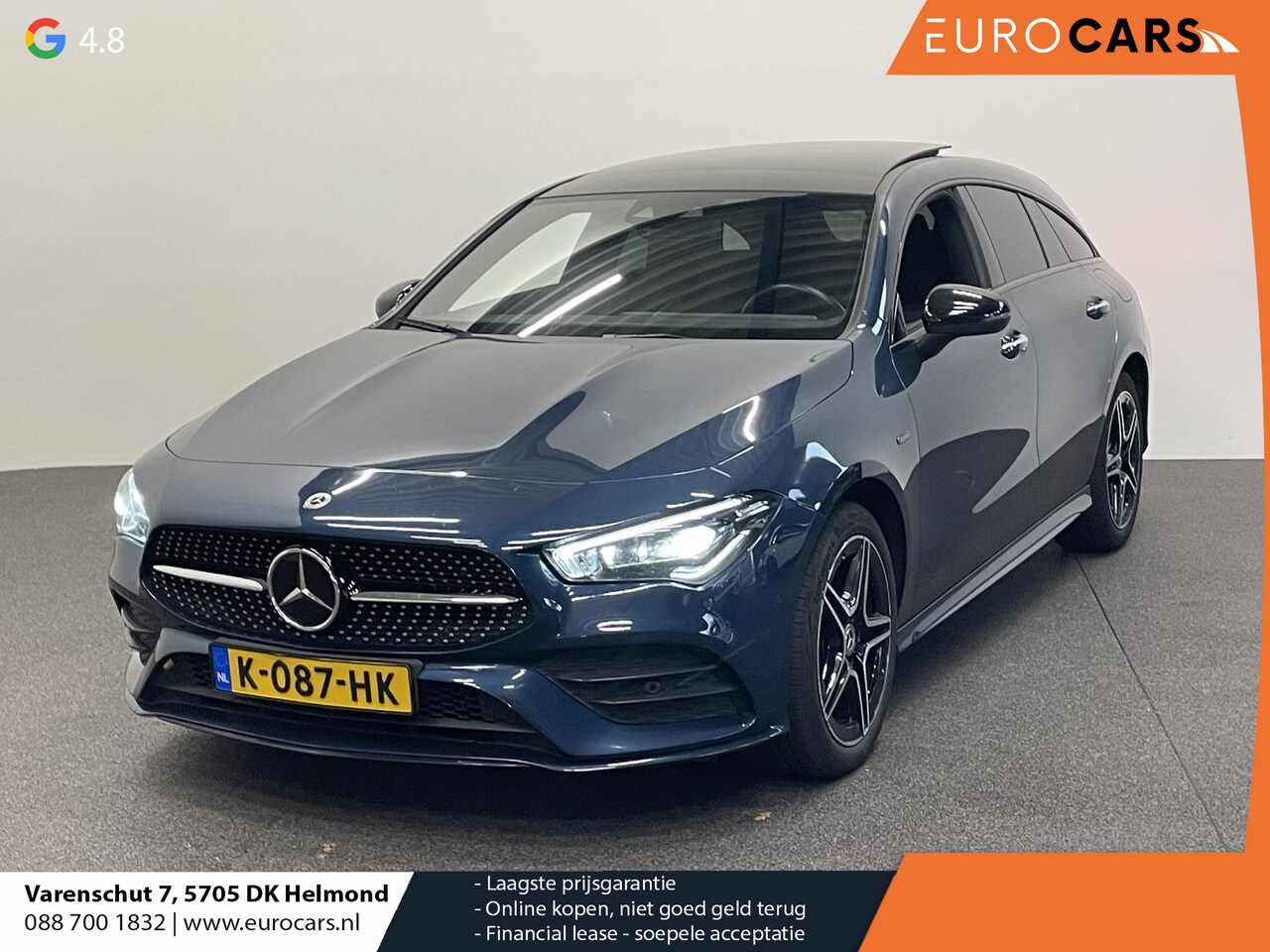 Mercedes-Benz CLA-klasse Shooting Brake - 250 e Business Solution AMG Limited Panoramadak Navigatie Apple Carplay/Android Auto Camer - AutoWereld.nl