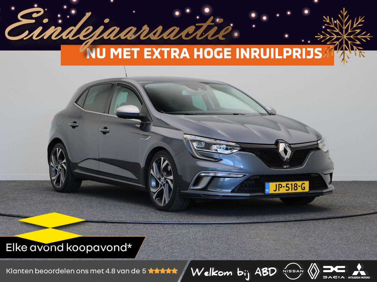 Renault Mégane - 1.6 TCe 205pk GT | Dealeronderhouden | 4-Control | Renault Sport | - AutoWereld.nl
