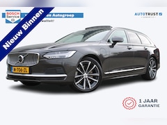 Volvo V90 - 2.0 T6 AWD Inscription Exclusive | Incl. 12 maanden garantie | Trekhaak | Schuif/kantel da