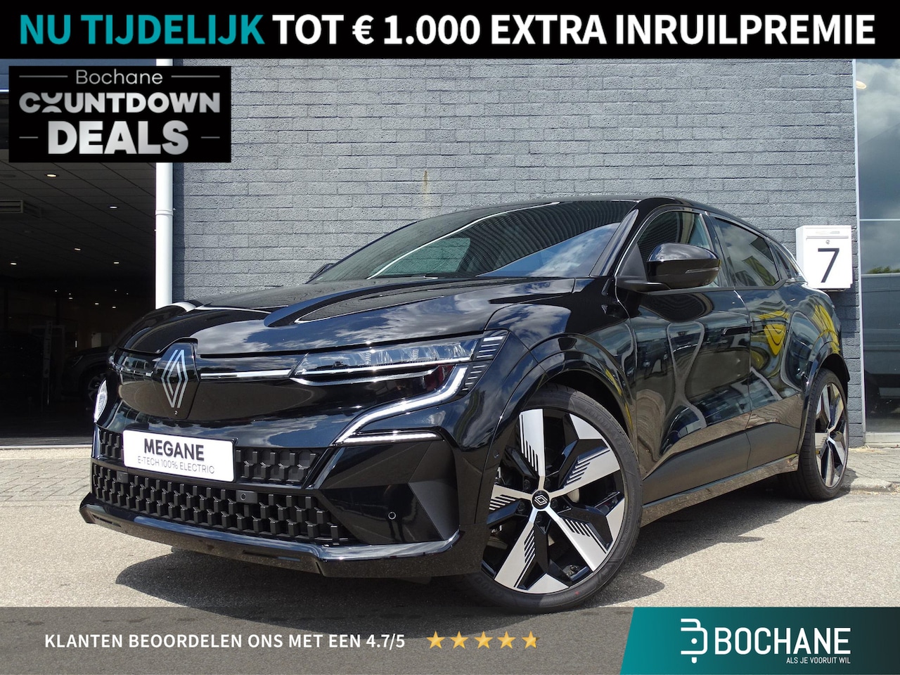 Renault Mégane E-Tech - comfort range Techno 60 kWh | PACK WINTER TECHNO | PACK ADVANCED DRIVE ASSIST & AUGMENTED - AutoWereld.nl