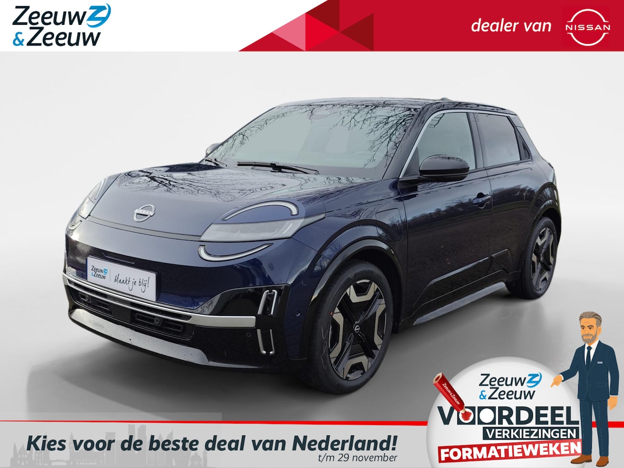 Nissan Micra - Advance 52 kWh Launch edition NU OP VOORRAAD!!! €1500,- inruilpremie | TWO-TONE | DIVERSE - AutoWereld.nl