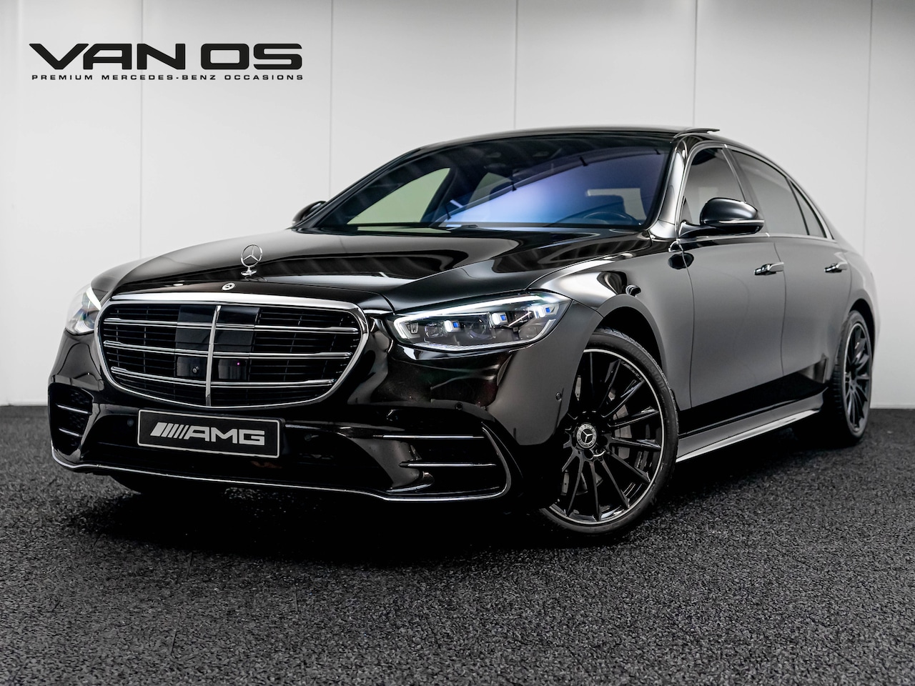 Mercedes-Benz S-klasse - S 500 4MATIC Lang AMG Line | Zeer compleet | BTW - AutoWereld.nl