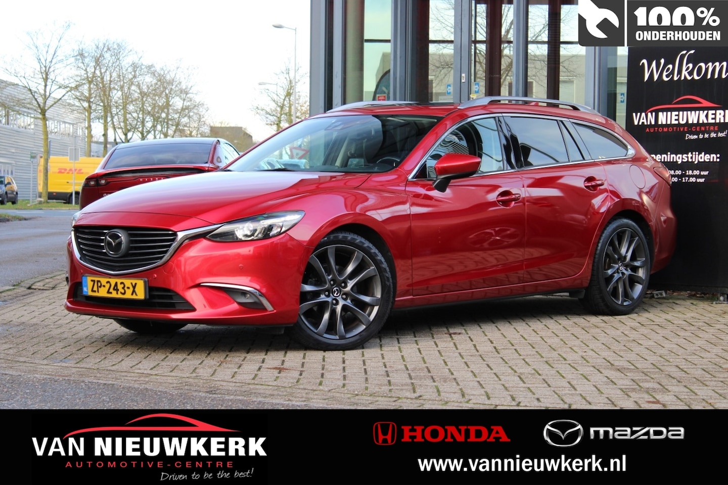 Mazda 6 - 2.5 SKYACTIV-G 192PK GT-M Sunroof Adap Cruise BOSE Dealer Onderhouden! - AutoWereld.nl
