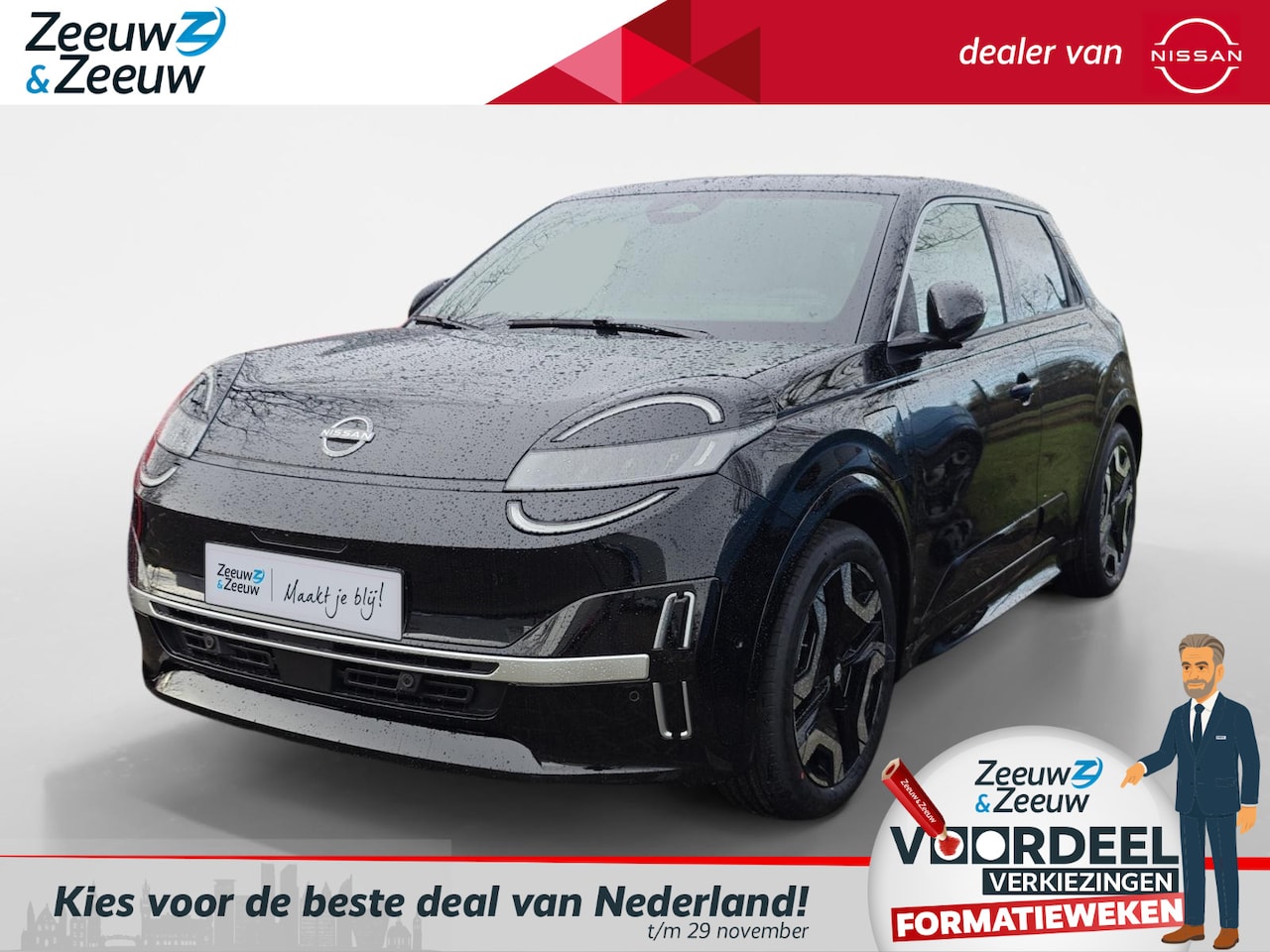 Nissan Micra - Advance 52 kWh Launch edition NU OP VOORRAAD!!! €1500,- INRUILPREMIE | DIVERSE KLEUREN BES - AutoWereld.nl