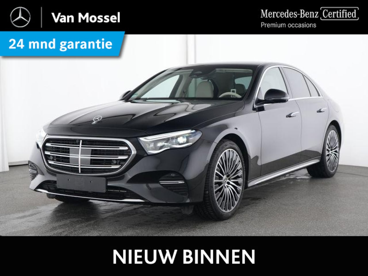 Mercedes-Benz E-klasse - Exclusive Line Premium/ 20 inch/ Beige leder/ Burmester - AutoWereld.nl