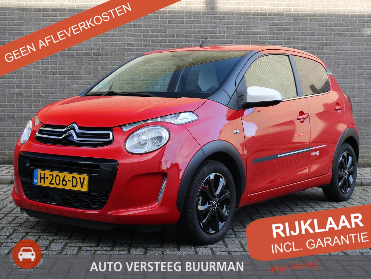 Citroën C1 - 1.0 VTi Urban Ride 1.0 VTi Urban Ride - AutoWereld.nl