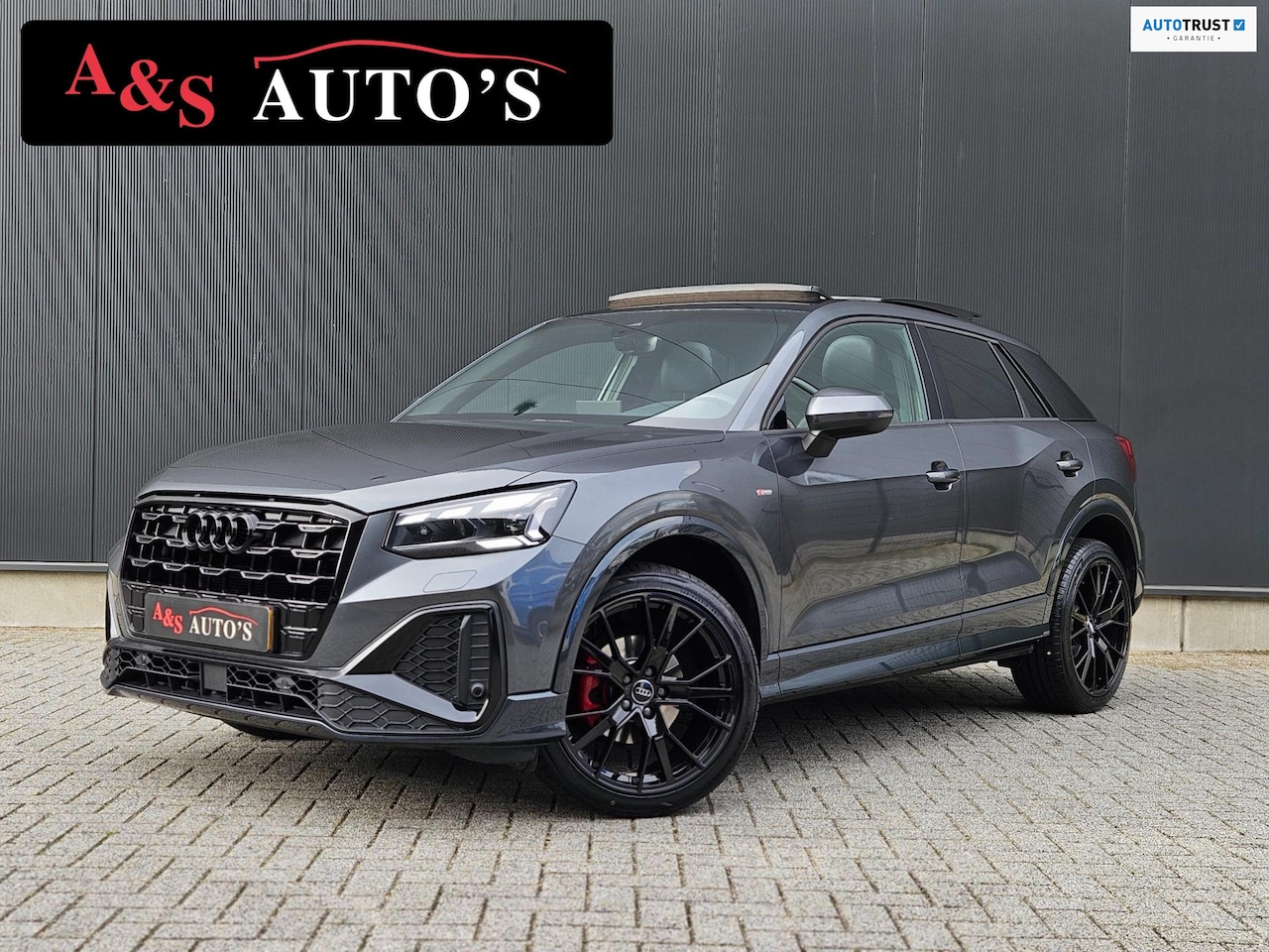 Audi Q2 - 35 TFSI 150pk 3x S line Panodak Matrix Camera Elekt kofferbak Virtual Keyless Draadlozeopl - AutoWereld.nl
