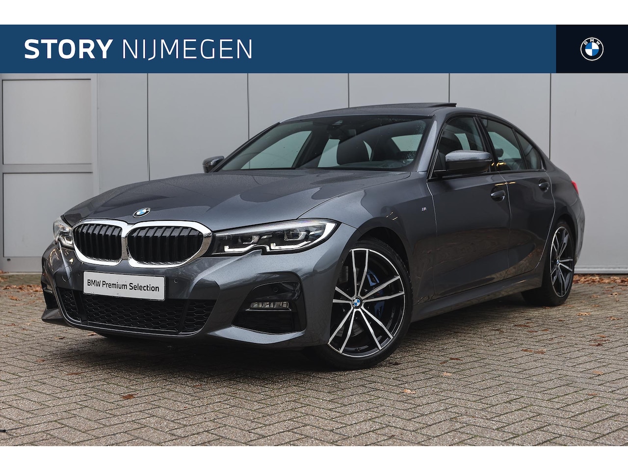 BMW 3-serie - 320i High Executive M Sport Automaat / Schuif-kanteldak / Sportstoelen / Achteruitrijcamer - AutoWereld.nl
