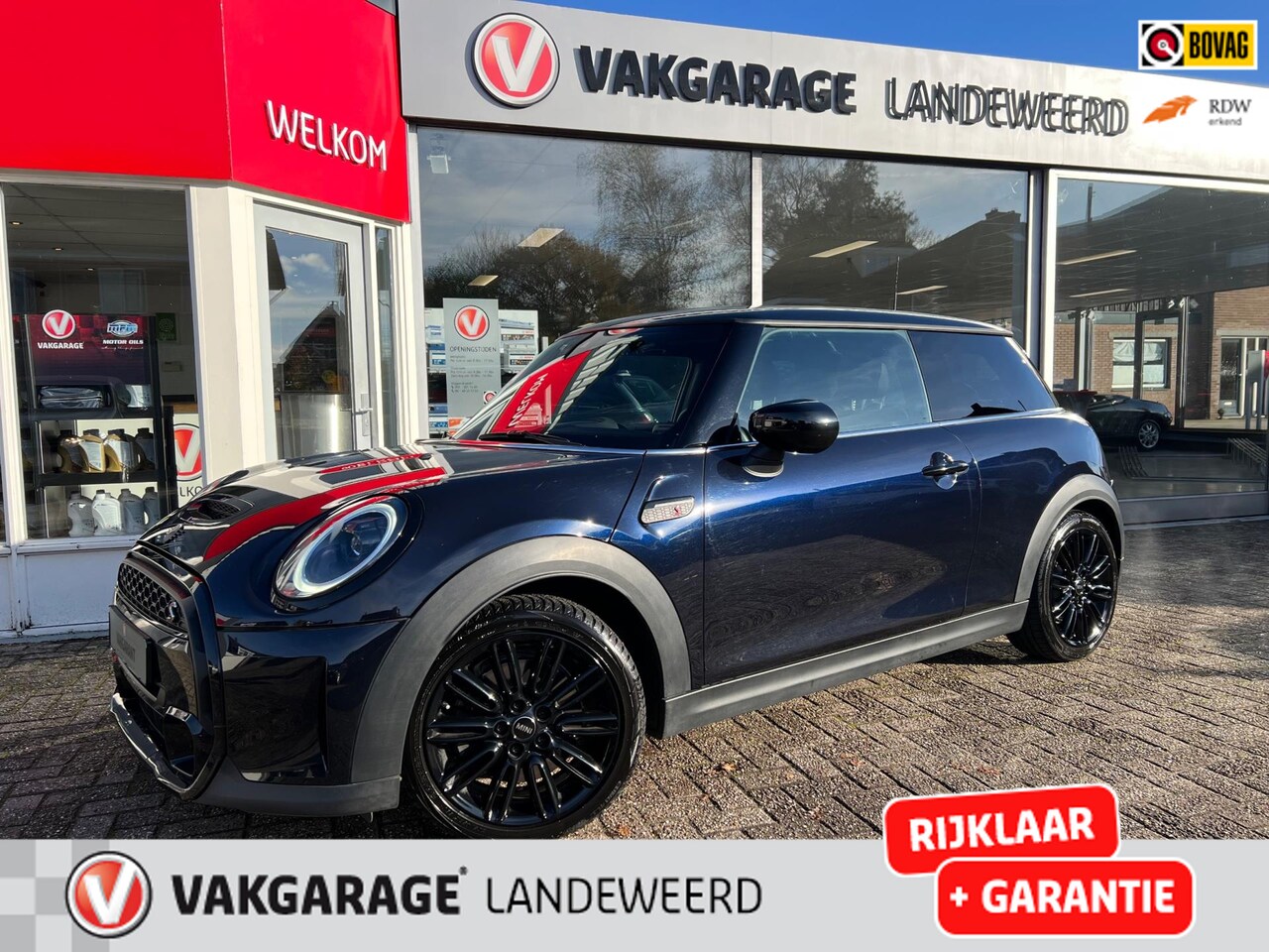MINI Cooper S - Mini 1.5 Automaat, 178pk, 1e eigenaar, Navi, Leder - AutoWereld.nl