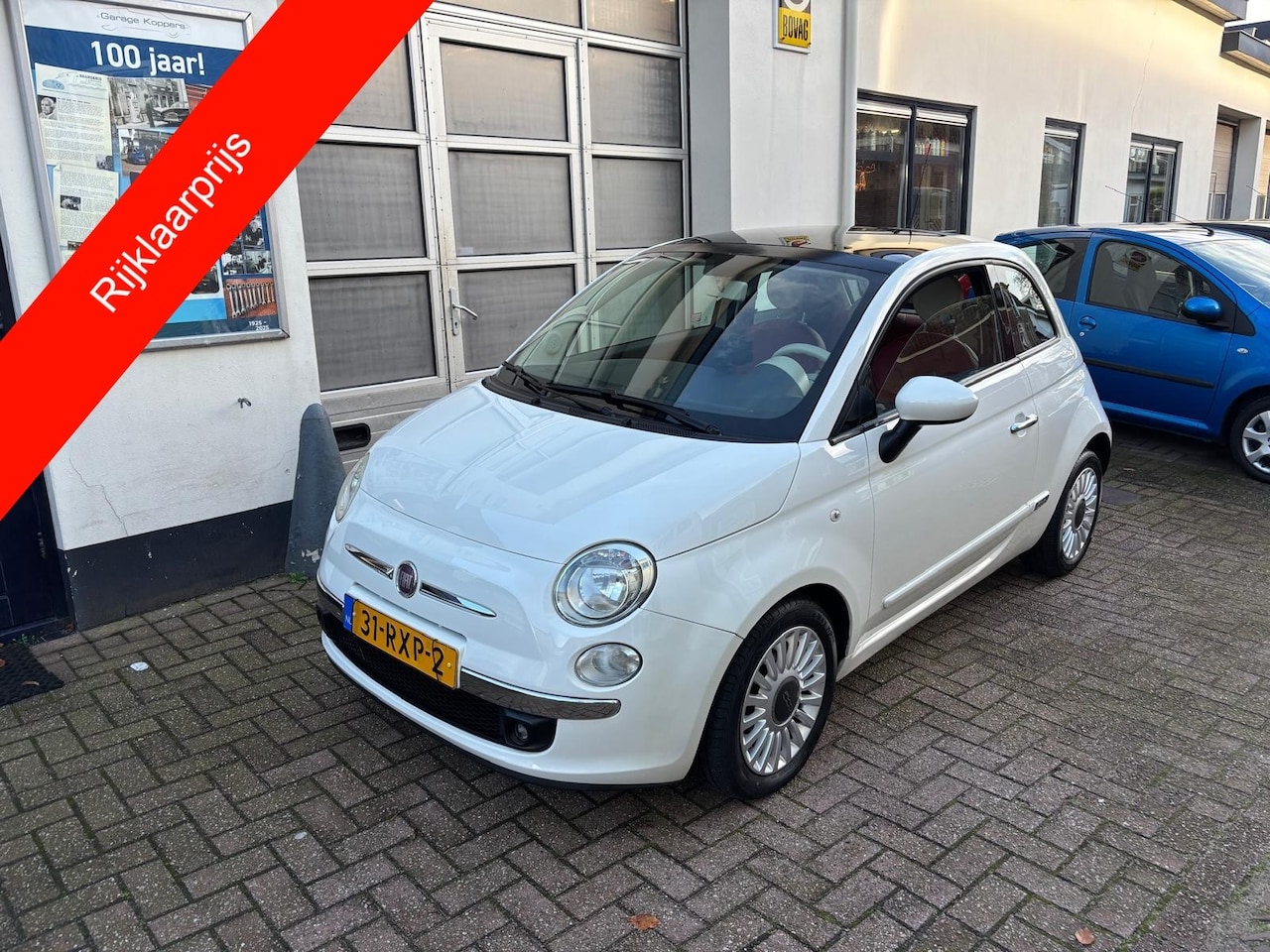 Fiat 500 - 1.2 AUT 51KW Lounge AUTOMAAT PANO - AutoWereld.nl
