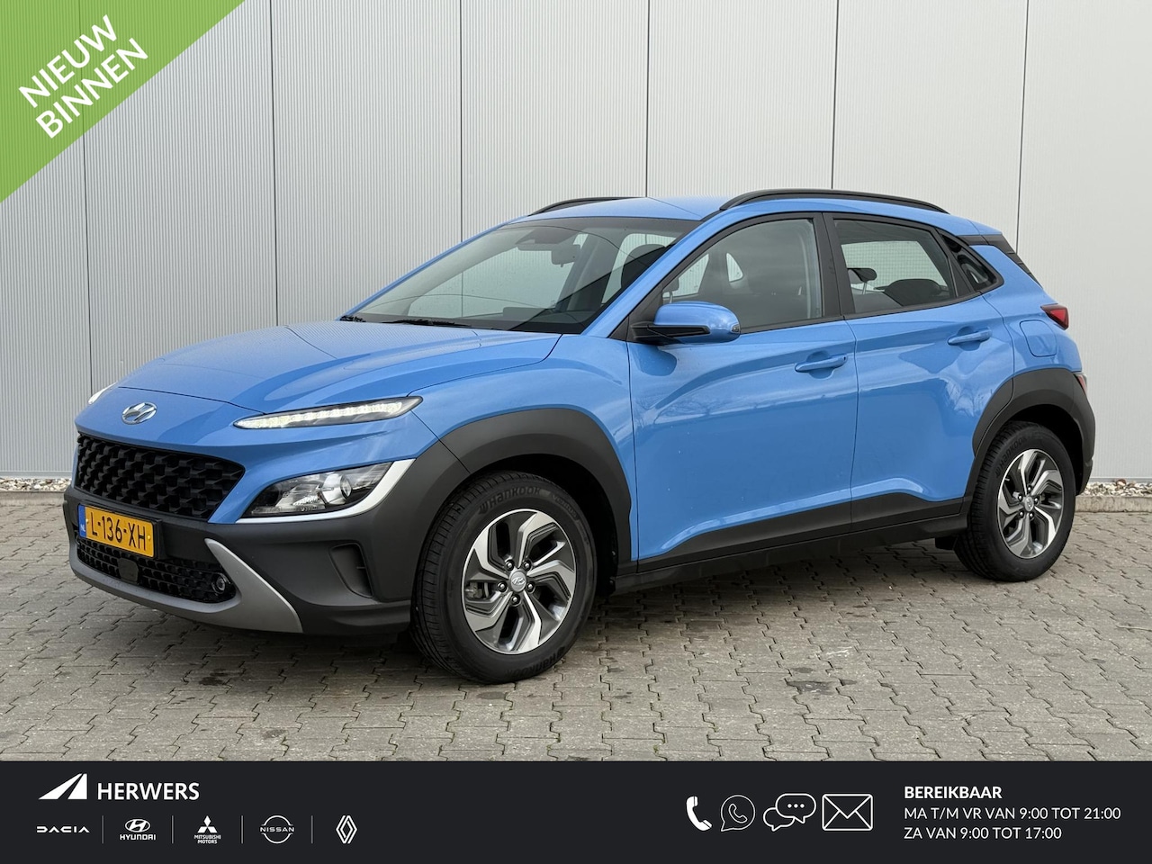 Hyundai Kona - 1.6 GDI HEV Comfort Smart / Apple Carplay / Android Auto / Navigatie / Achteruitrijcamera - AutoWereld.nl