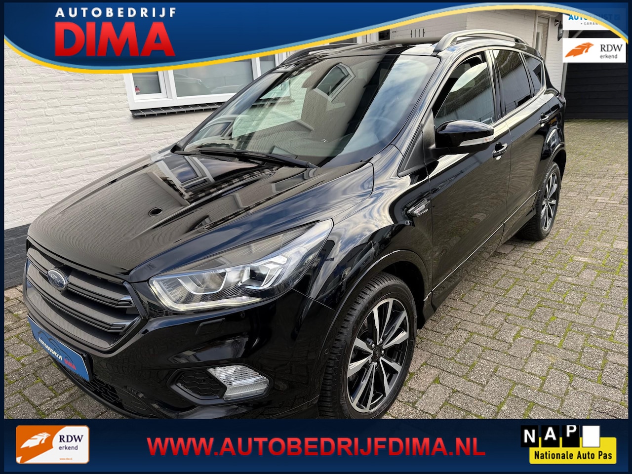 Ford Kuga - 1.5 EcoBoost ST Line/ Navi/ Camera/ Stuur+ Stoelverwarming/ ECC - AutoWereld.nl