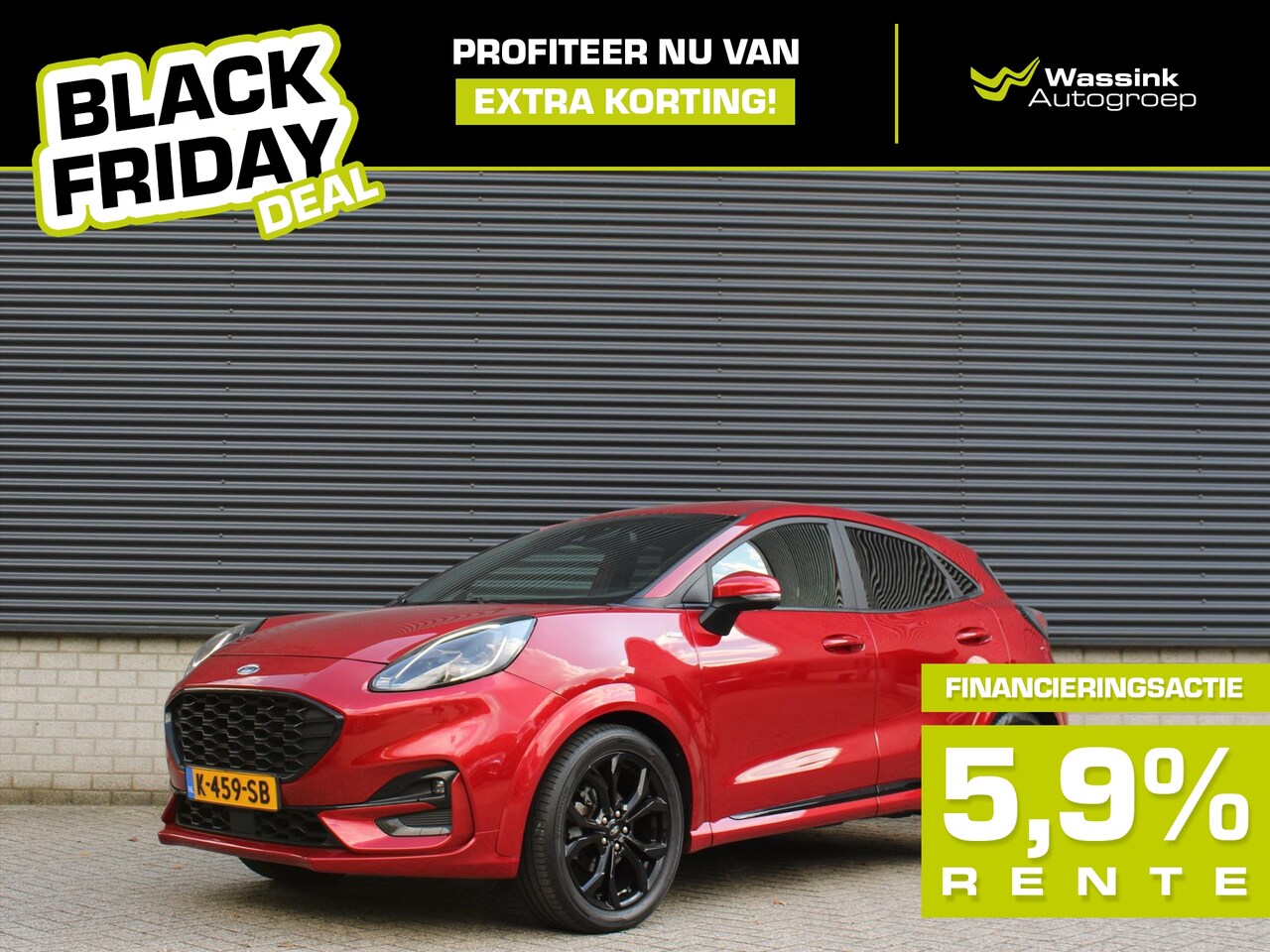 Ford Puma - BLACK FRIDAY DEAL I ST-Line X Hybrid 125pk I B&O Audio I Navigatie I Winter Pack I Parkeer - AutoWereld.nl