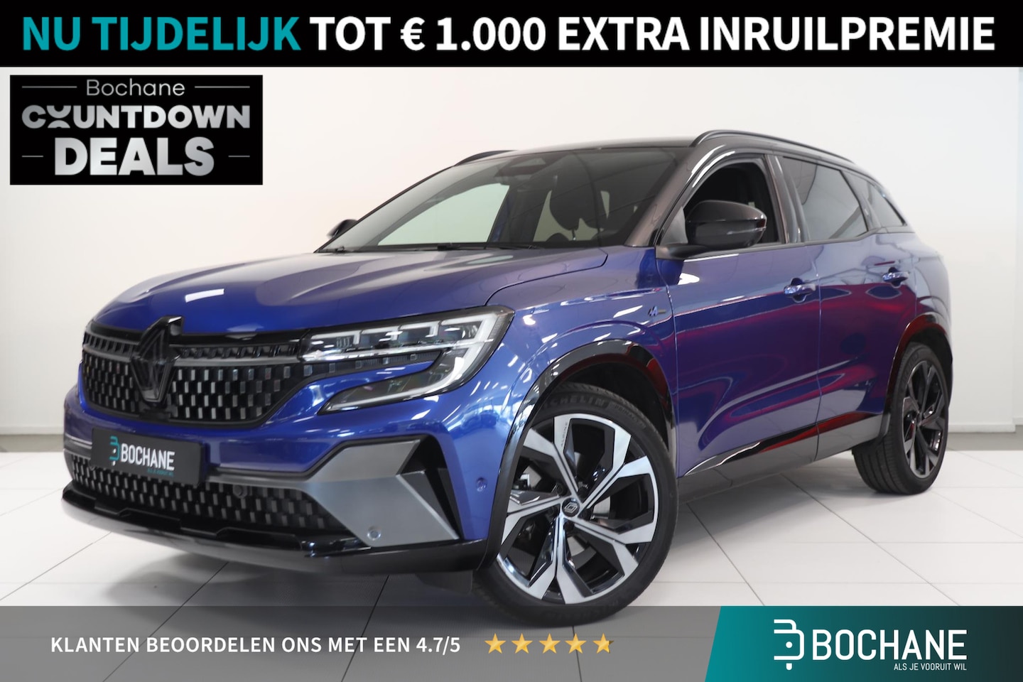 Renault Austral - 1.2 E-Tech full hybrid 200 iconic esprit Alpine | Rondomzicht Camera | Adaptieve cruise co - AutoWereld.nl