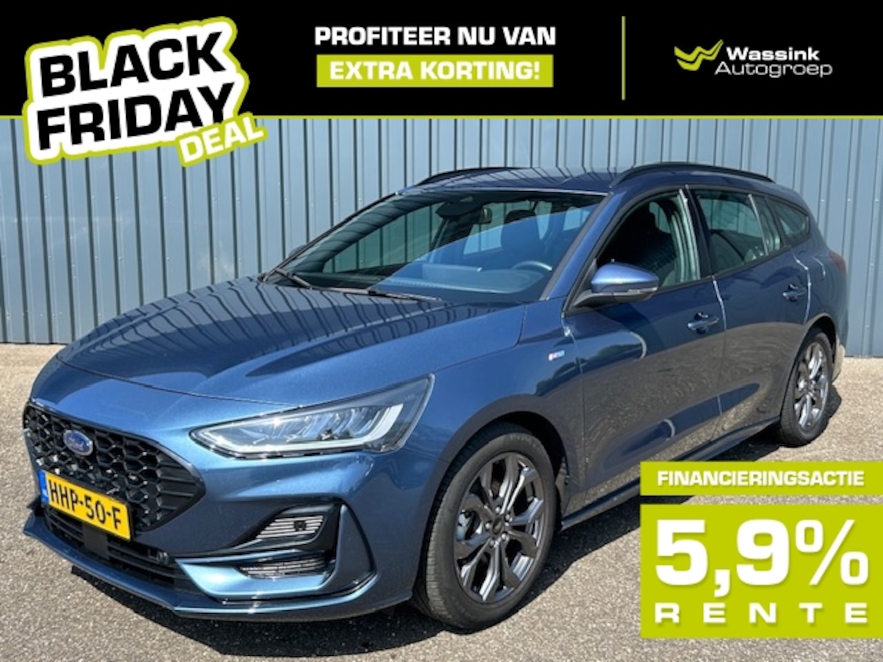 Ford Focus Wagon - BLACK FRIDAY DEAL I ST-Line Hybrid 125pk I Automaat I Sync 4 I Camera I Apple Carplay/Andr - AutoWereld.nl