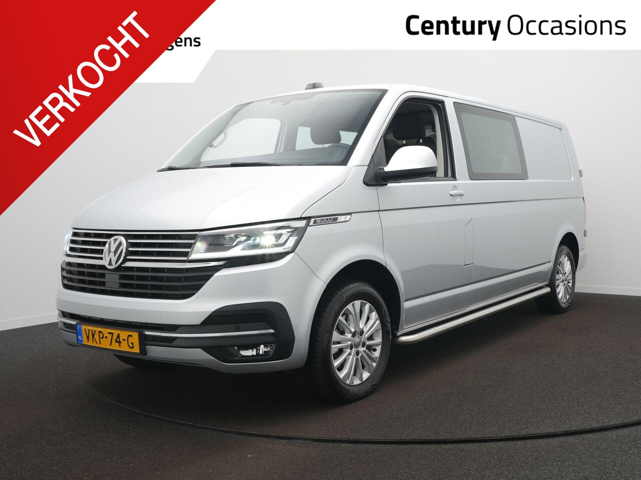 Volkswagen Transporter - 2.0 TDI L2H1 32 DC Highline Automaat - Navigatie - Trekhaak - Betimmering - AutoWereld.nl